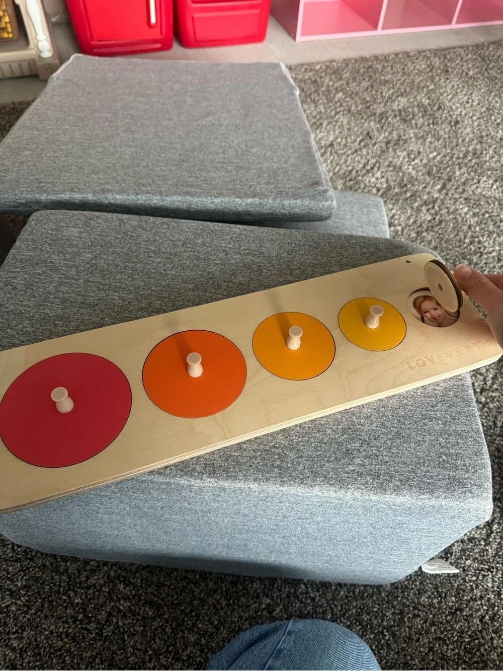 Lovevery Wooden Learning Toy Set - Multicolor Educational Play Kit